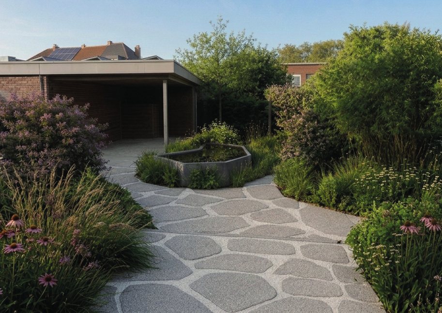 Landscape architecture garden design, Jules Destreestraat, Antwerpen